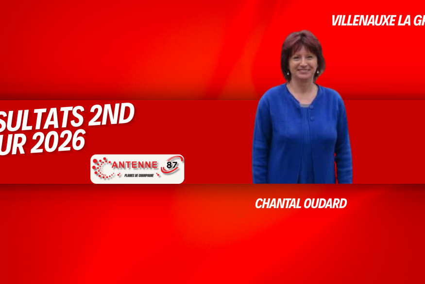 Villenauxe la Grande : Chantal OUDARD remporte le 2d tour