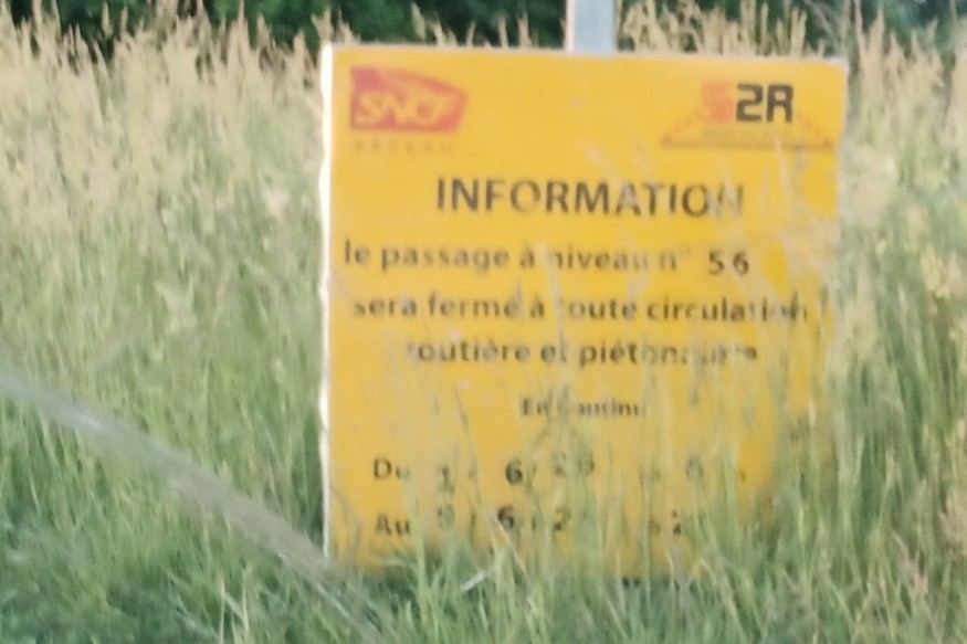 Connantre : fermeture temporaire du passage à niveau près de la sucrerie sur la D5 jusqu’au 5 juin 2026